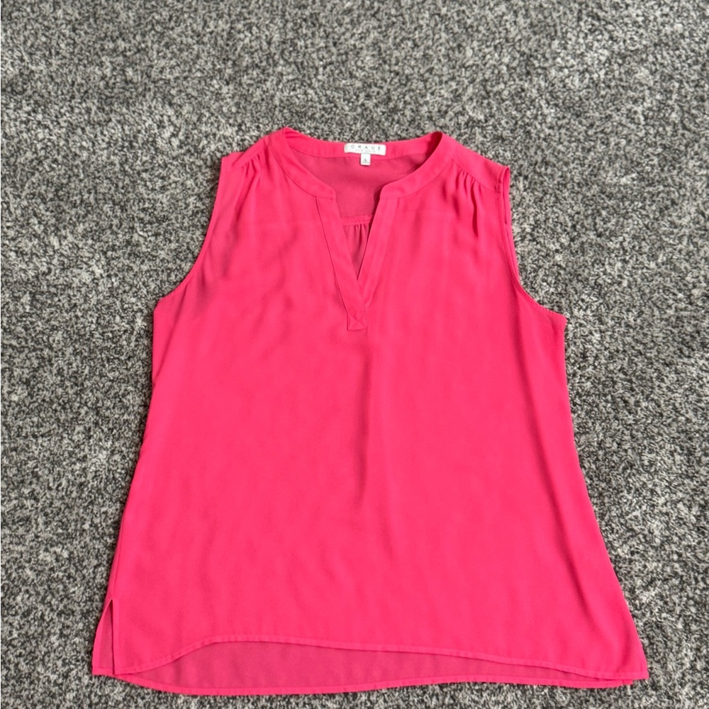 Chaus Pink Relaxed Blouse